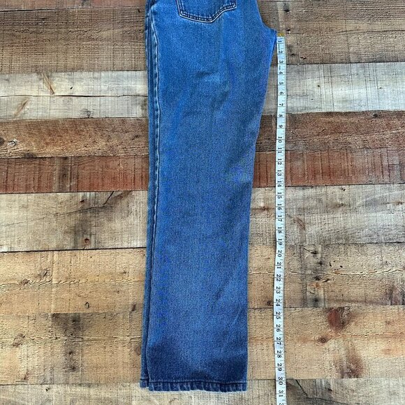 Posted Slim Low Rise Denim Jeans in Medium Wash Blue -11 - Picture 11 of 11
